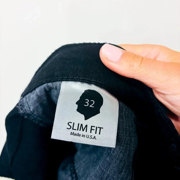 RUSTIC DIME Black Slim Fit Jeans | Men’s Modern Denim * - Picture 6 of 12